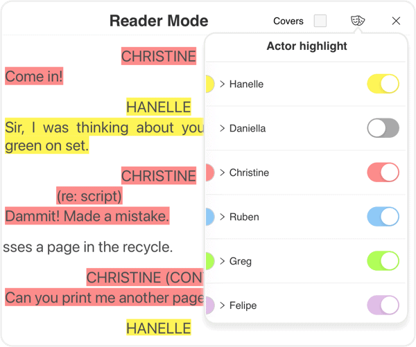 Scriptation-PDF-Paperless-Script-App-Film-TV_Actor-Highlight-Integrated
