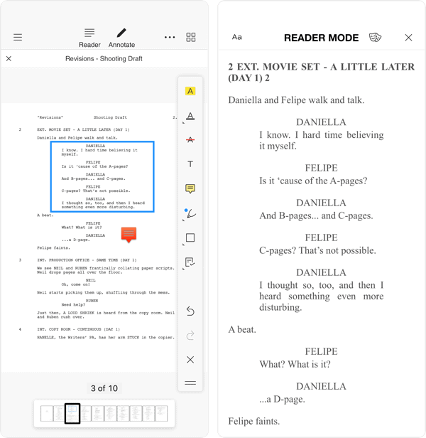 Scriptation-PDF-Paperless-Script-App-Film-TV_Annotation-Independent