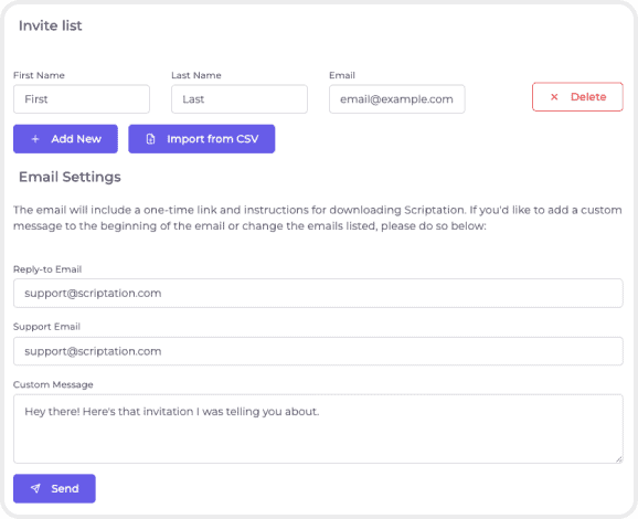 Invite-Page_Scriptation-Enterprise_Secure-Production-Management