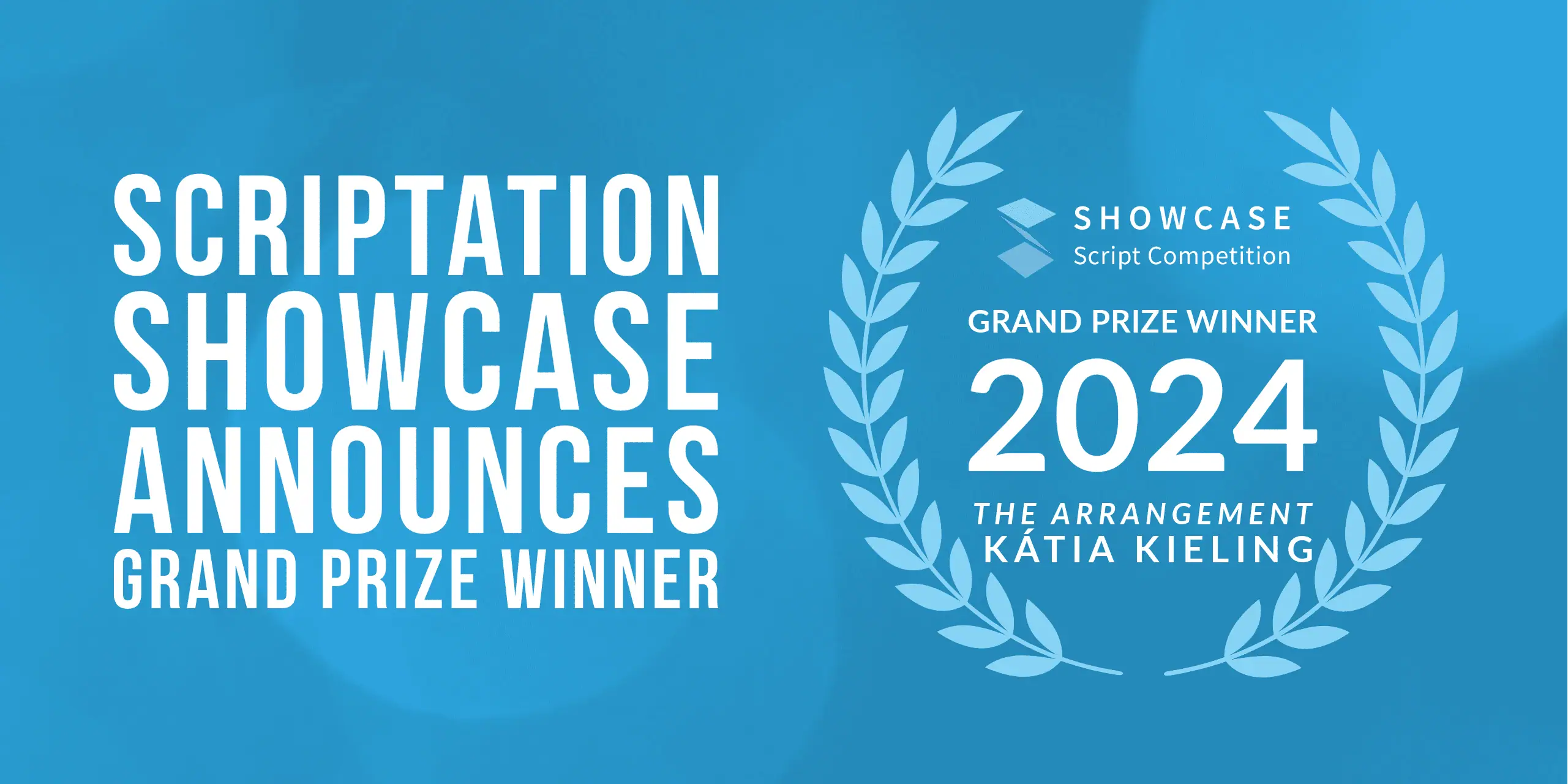 Scriptation Showcase Script Competition Announces 2024 Grand Prize Winner