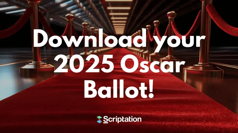 Download The 2025 Oscar Ballot PDF