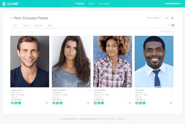 Scriptation_Upcast_Casting App Upcast audition app for actors and producers.